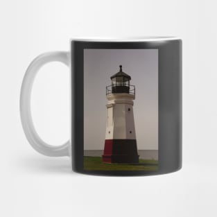 Vintage Vermilion Lighthouse Mug